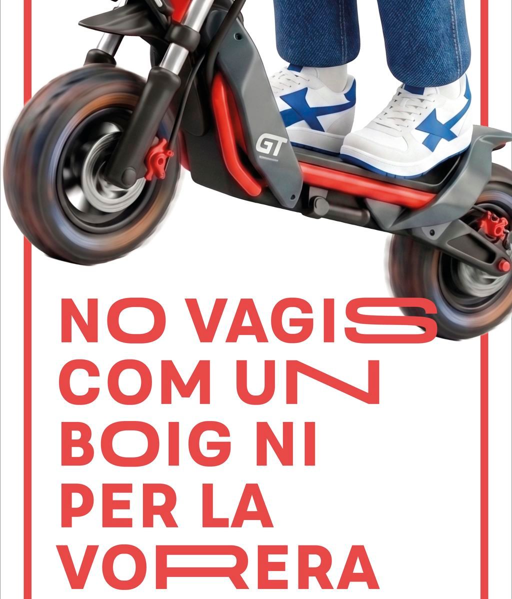 Aviso a los patinetes