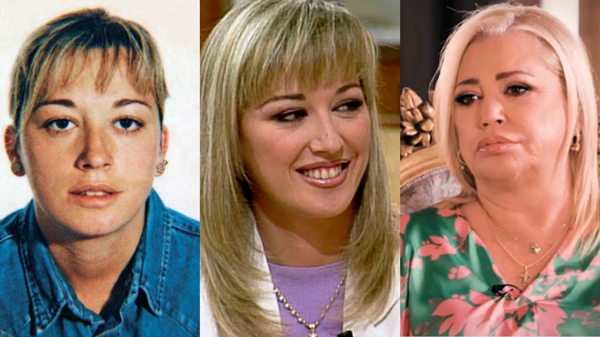 Belén Esteban de joven y en la actualidad Belén Esteban de joven y en la actualidad
