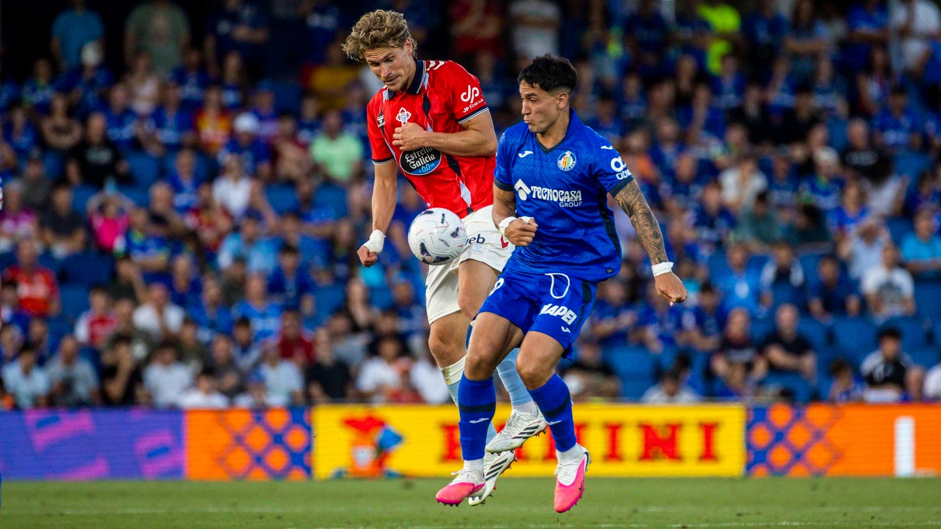Carl Starfelt, en el Getafe - Celta Carl Starfelt, en el Getafe - Celta