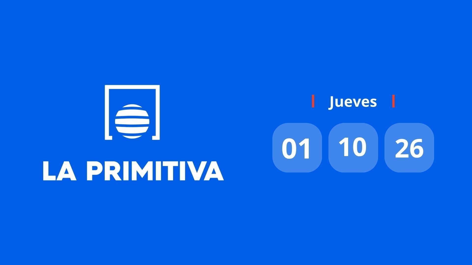Comprobar Primitiva: número premiado hoy jueves 1 de octubre de 2026 Comprobar Primitiva: número premiado hoy jueves 1 de octubre de 2026