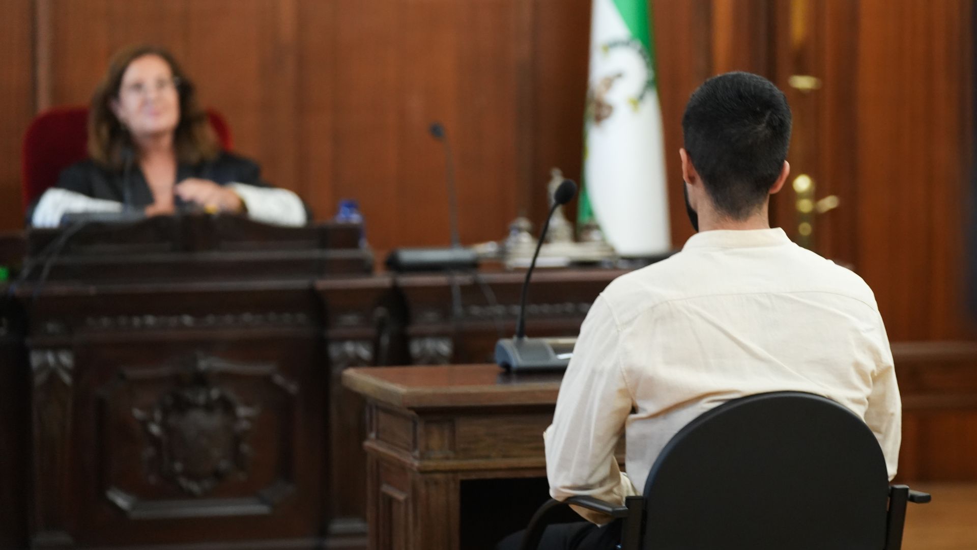 El inculpado en el juicio de la joven Ana Buza en el banquillo de los acusados El inculpado en el juicio de la joven Ana Buza en el banquillo de los acusados