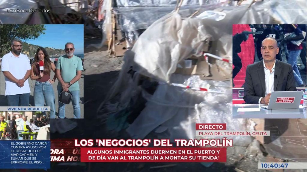 Los negocios del Trampolín: varios migrantes revenden sus pulseras porque en los campamentos "hay normas muy estrictas"