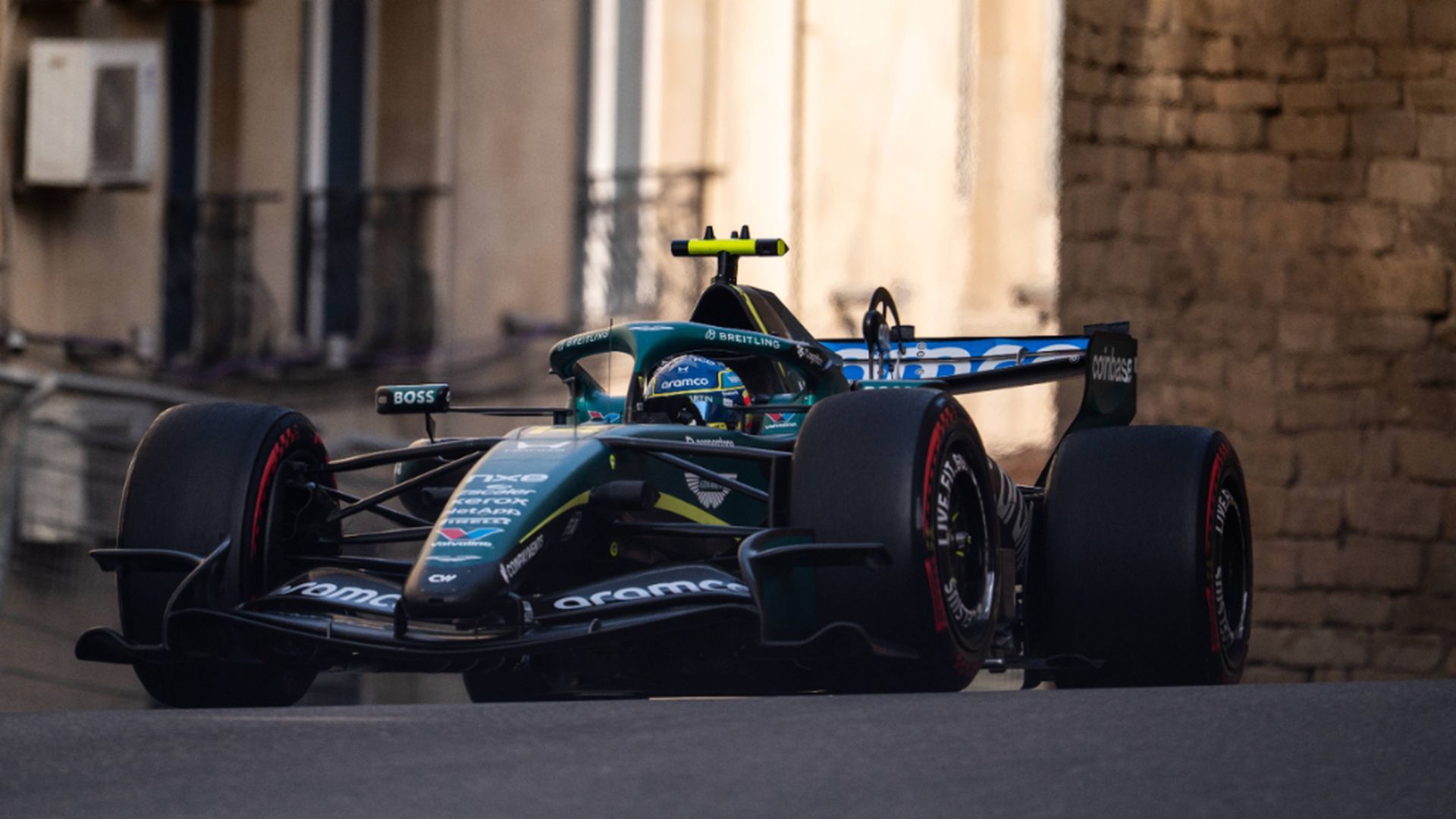 Fernando Alonso, en Bakú