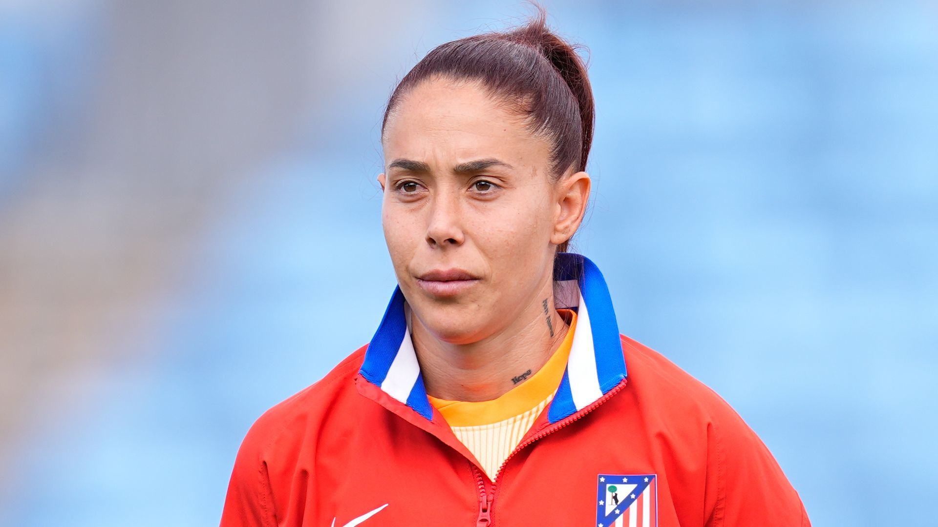 Imagen de archivo de la futbolista española Lola Gallardo Imagen de archivo de la futbolista española Lola Gallardo