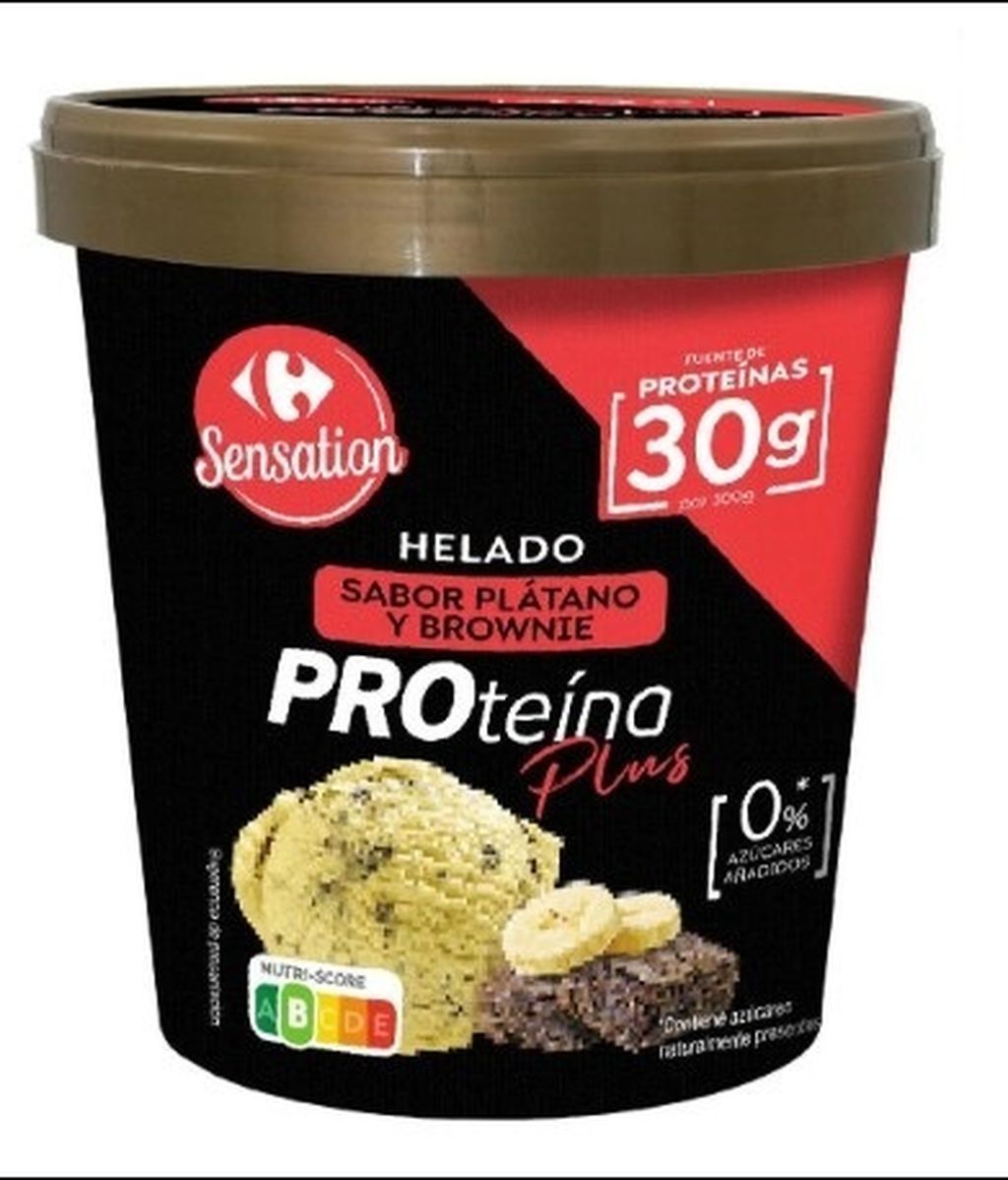 La AESAN advierte de la presencia de cacahuete sin etiquetar en lote de helado sabor plátano y brownie marca Sensation La AESAN advierte de la presencia de cacahuete sin etiquetar en lote de helado sabor plátano y brownie marca Sensation