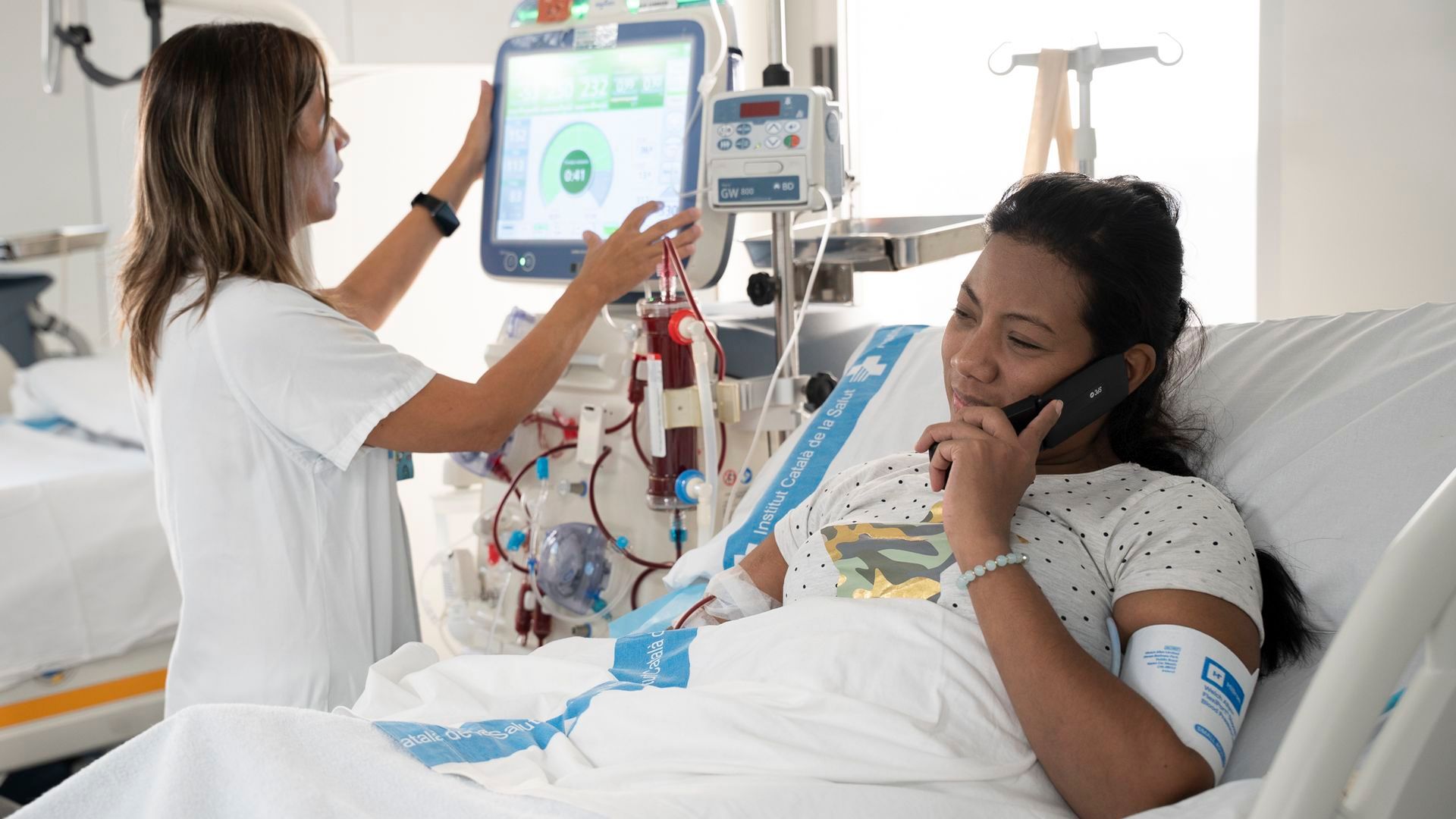 La iniciativa es pionera en los hospitales catalanes La iniciativa es pionera en los hospitales catalanes