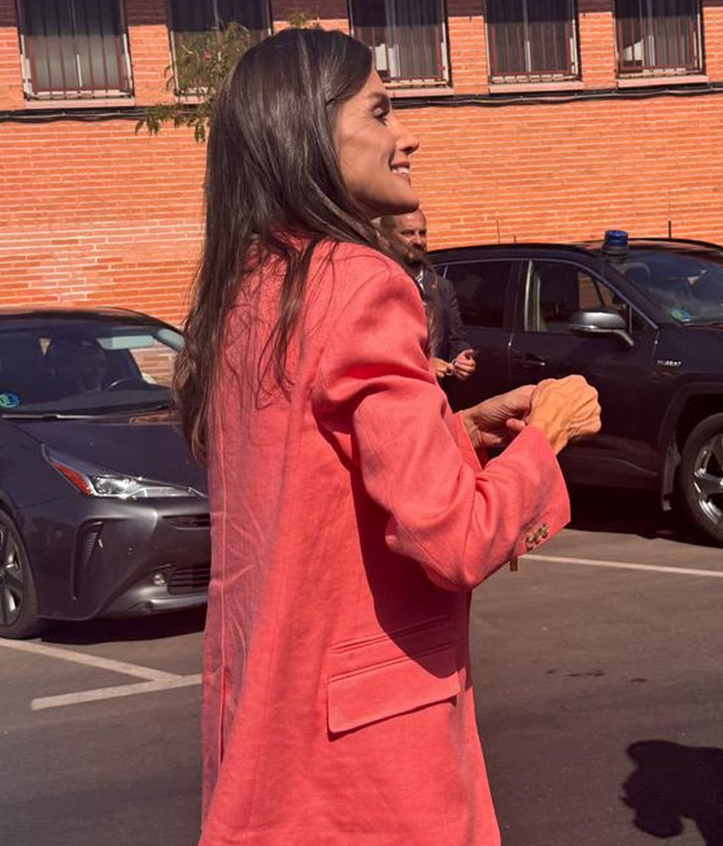 La reina Letizia este viernes en Talavera