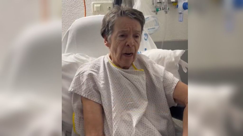 El mensaje de agradecimiento de Maricarmen por el apoyo recibido contra su desahucio tras su segunda noche en el hospital