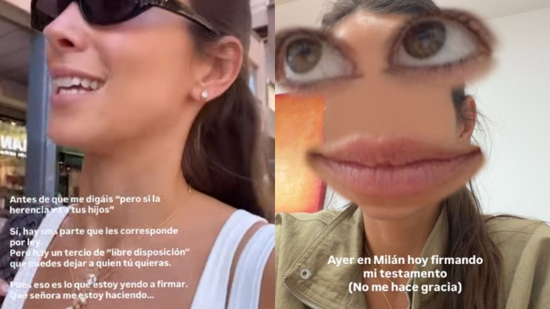 María Pombo habla de su testamento
