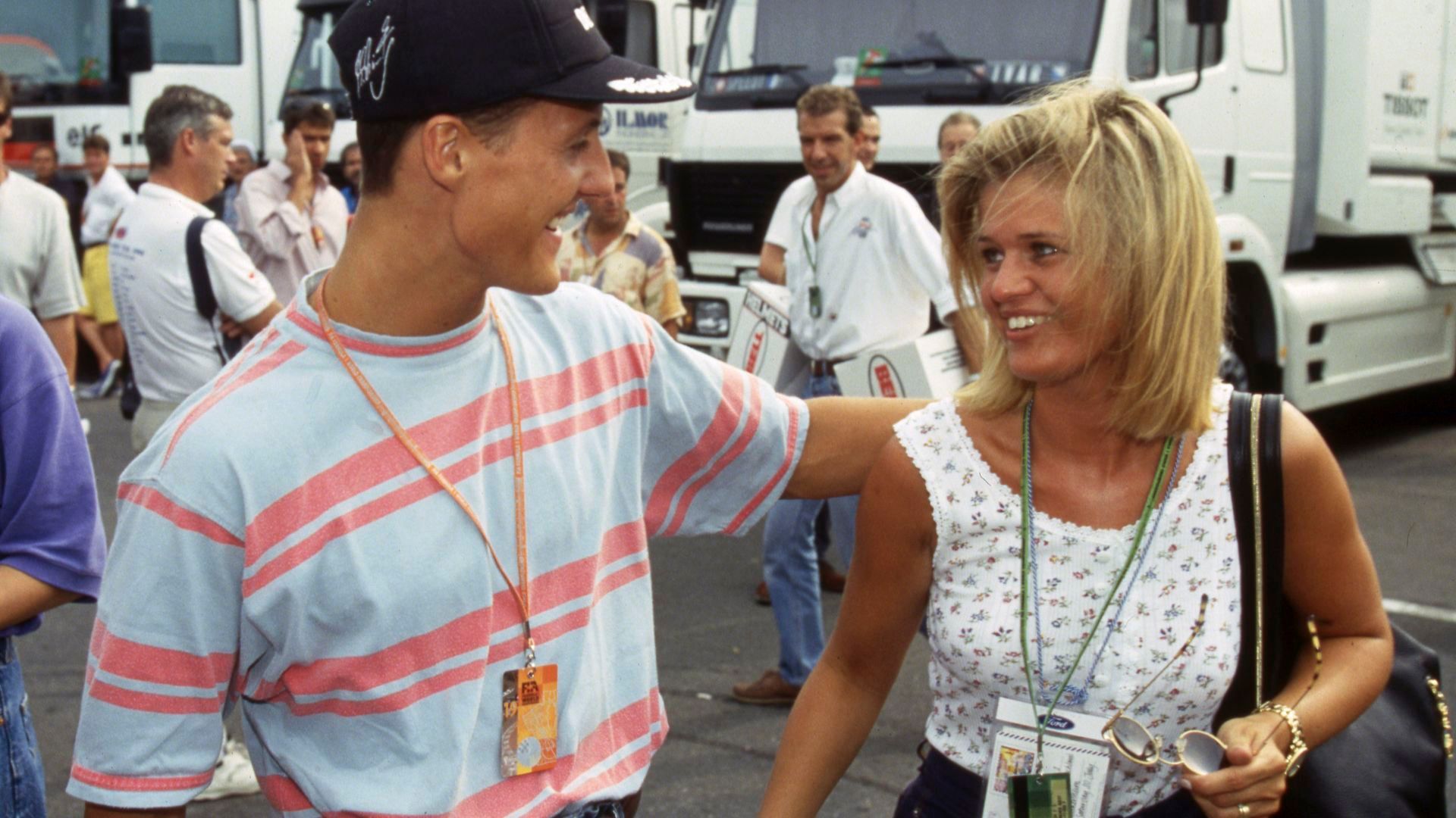 Michael y Corinna Schumacher, antes del accidente de esquí que les cambió la vida