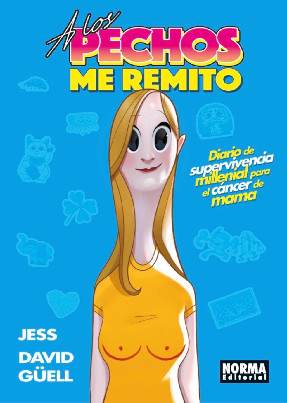 Portada del cómic 'A los pechos me remito'