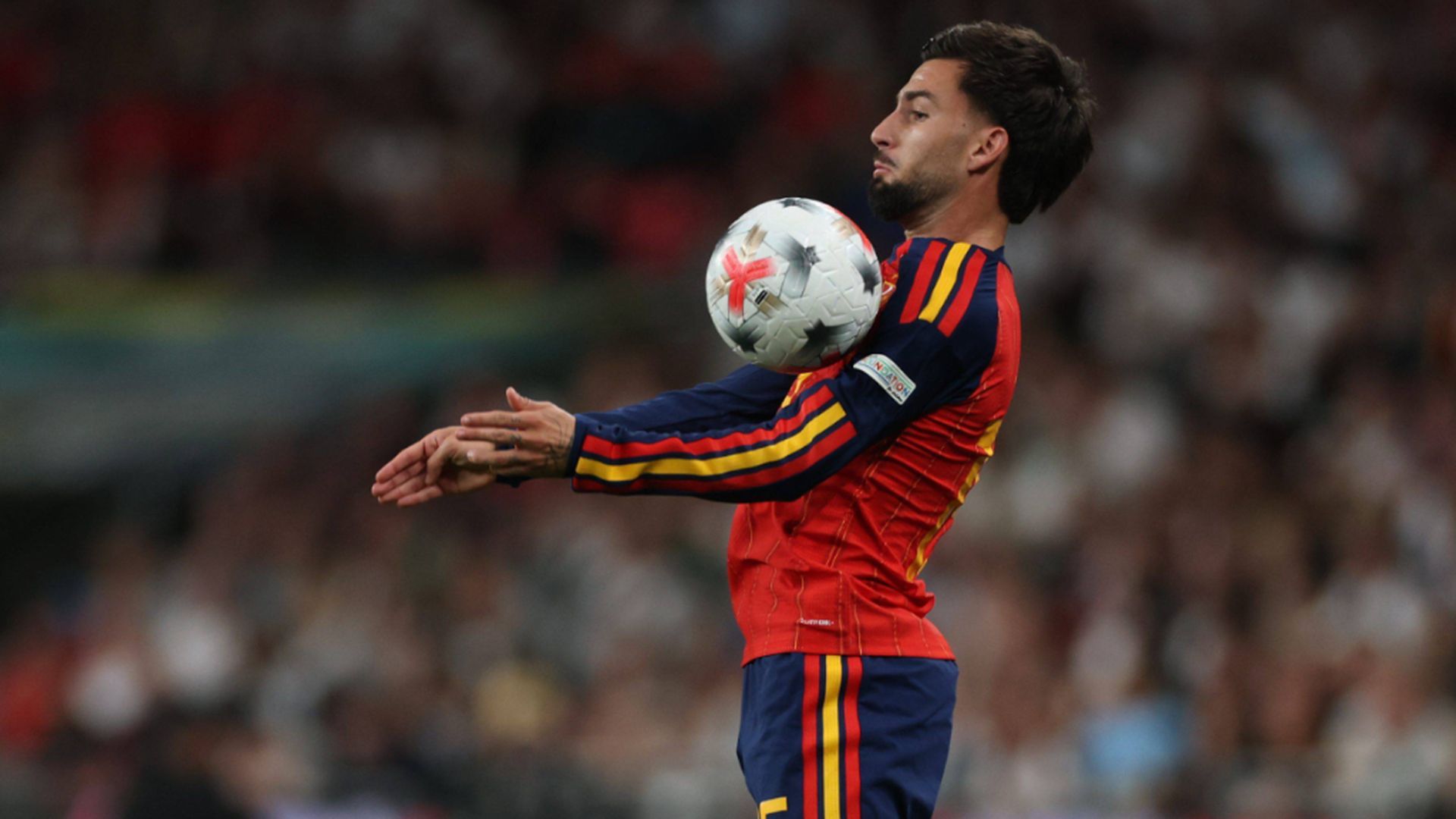 Álex Baena, en Wembley