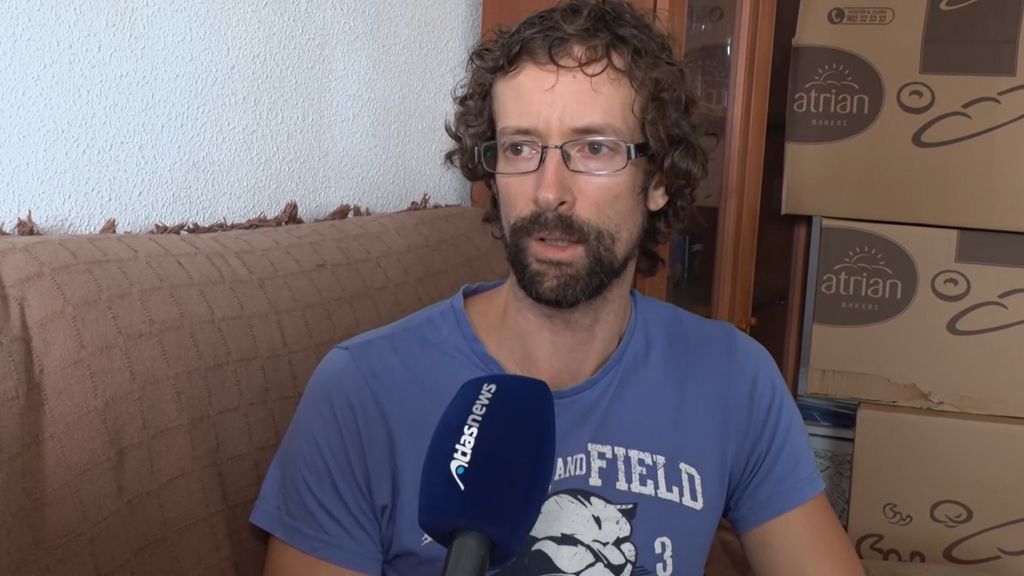 Daniel, un físico que se enfrenta a un desahucio en Valencia: "Me condenan a abandonar el piso y a pagar grandes cantidades de dinero"