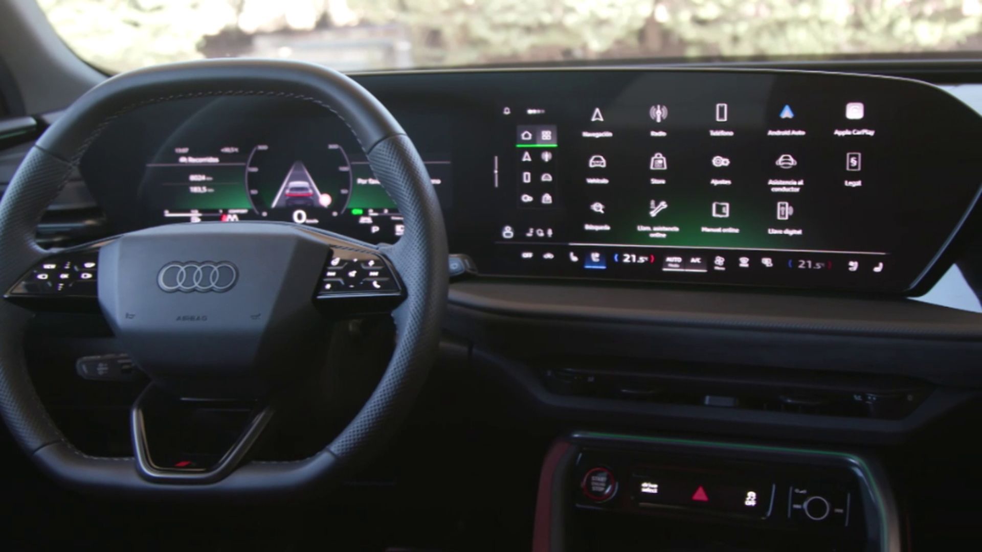 El interior del Audi SQ5 Sportback
