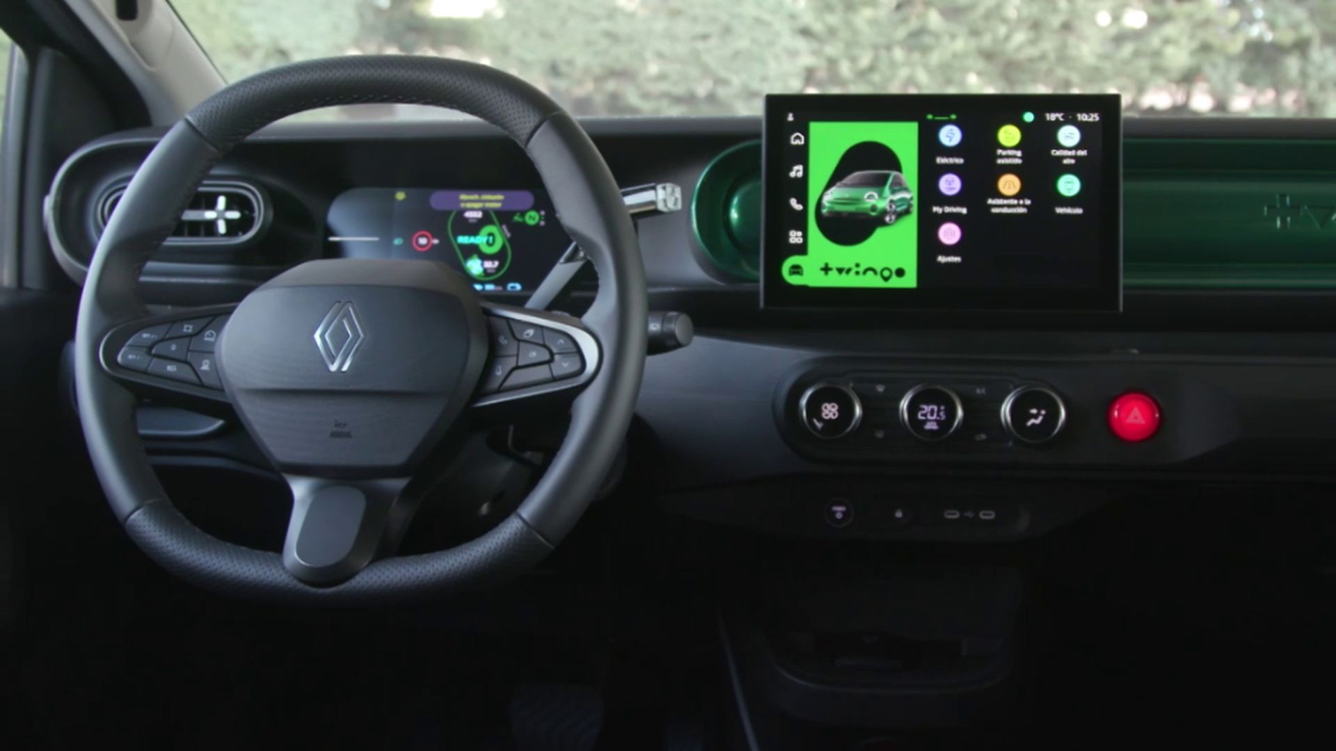 El interior del Renault Twingo i-Tech Techno