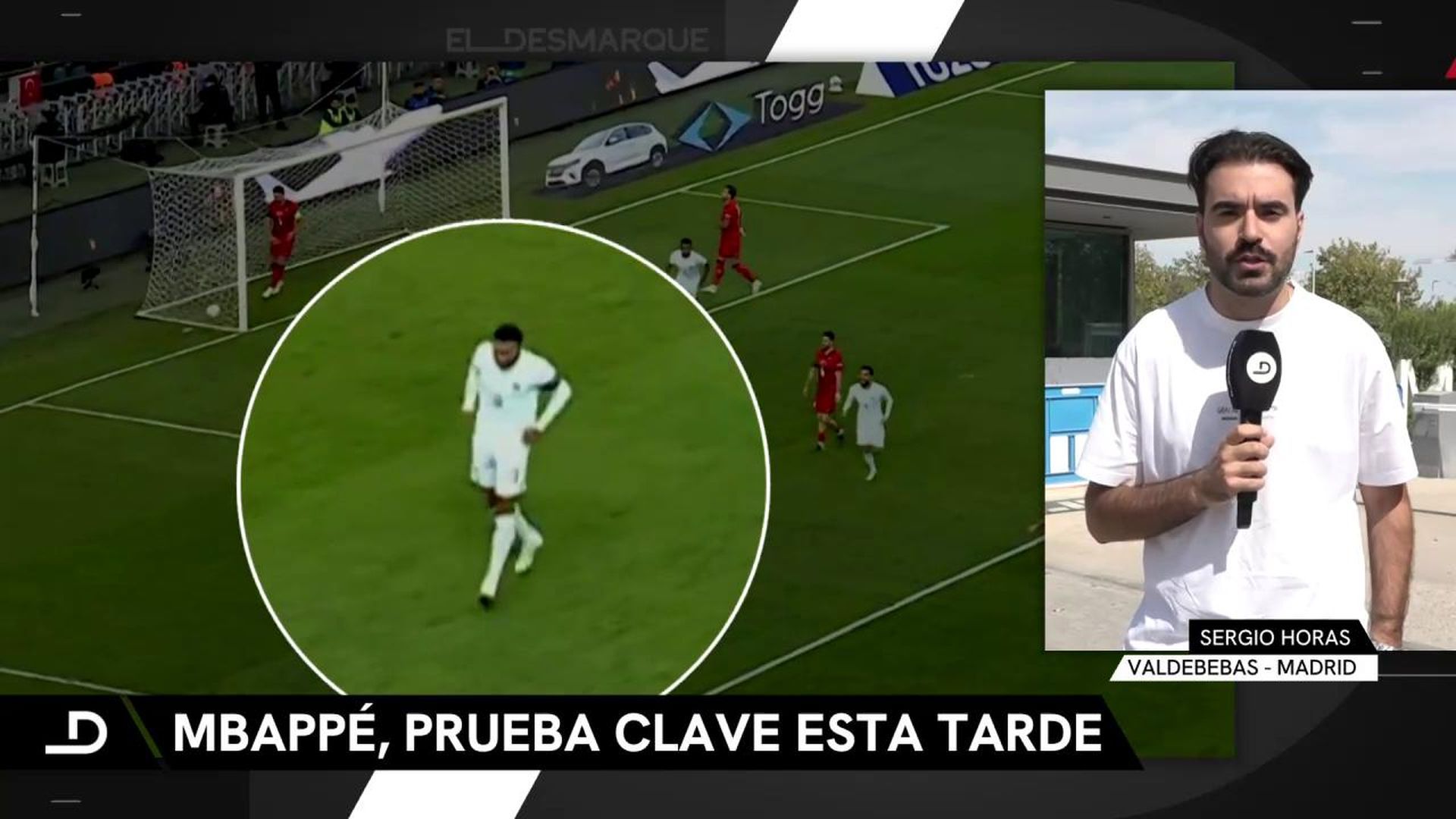 Sergio Horas cuenta la última hora de Mbappé