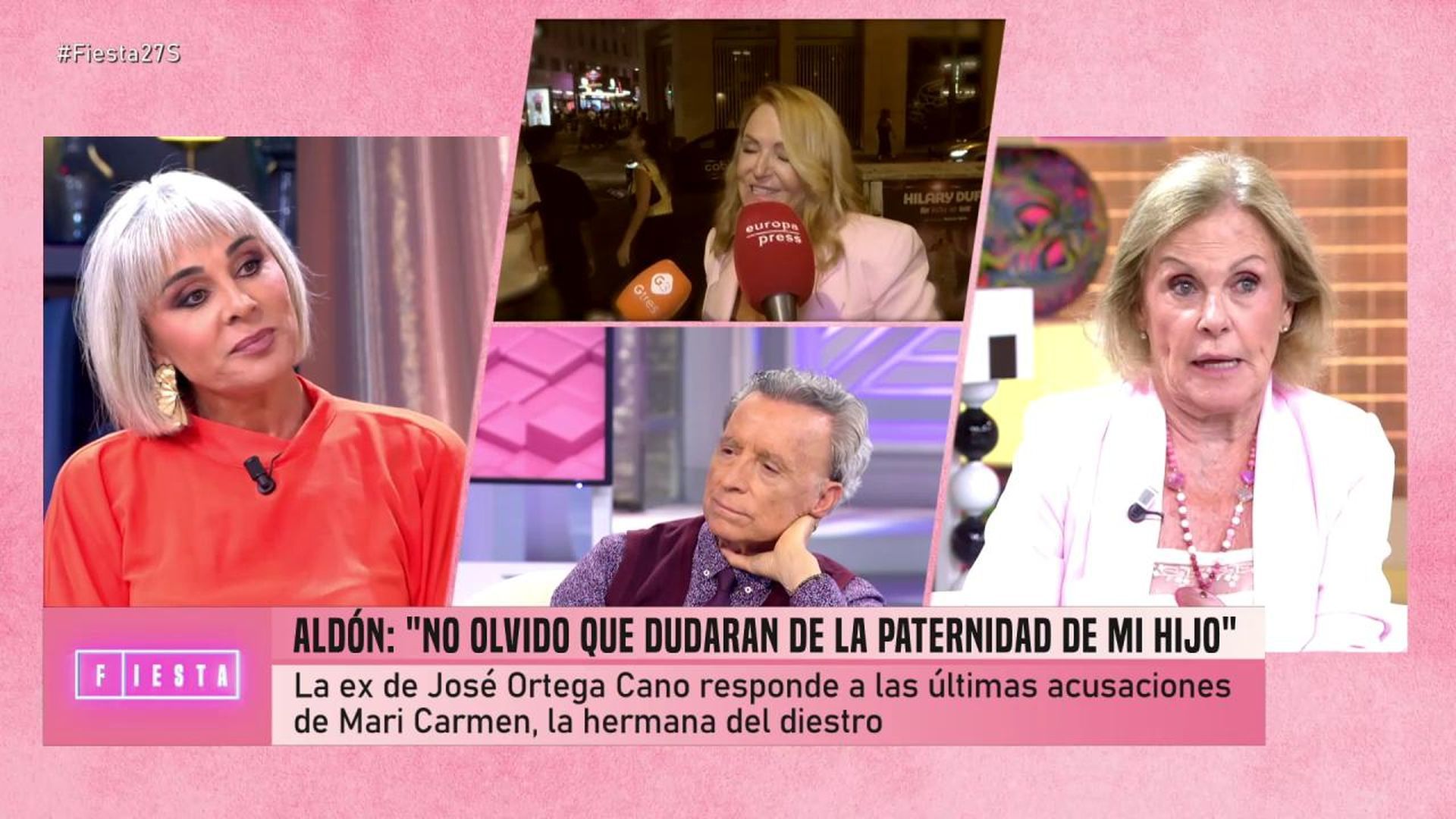 Ana María Aldón se enfrenta a Paloma Barrientos