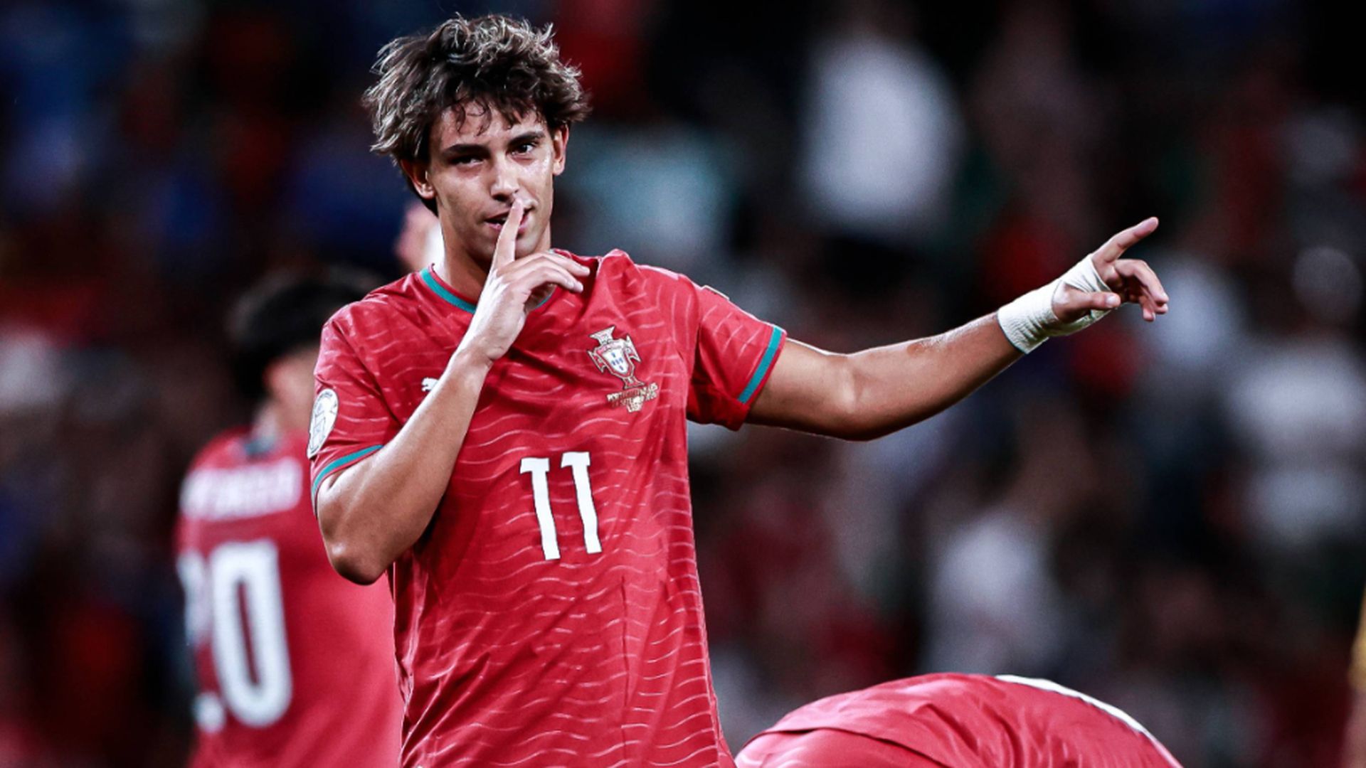 Joao Félix, con Portugal