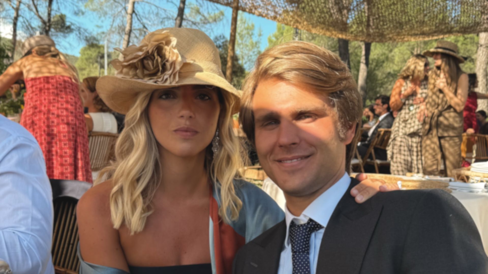 Paty Sánchez Flores y javi Millet, en una imagen de redes sociales Paty Sánchez Flores y javi Millet, en una imagen de redes sociales