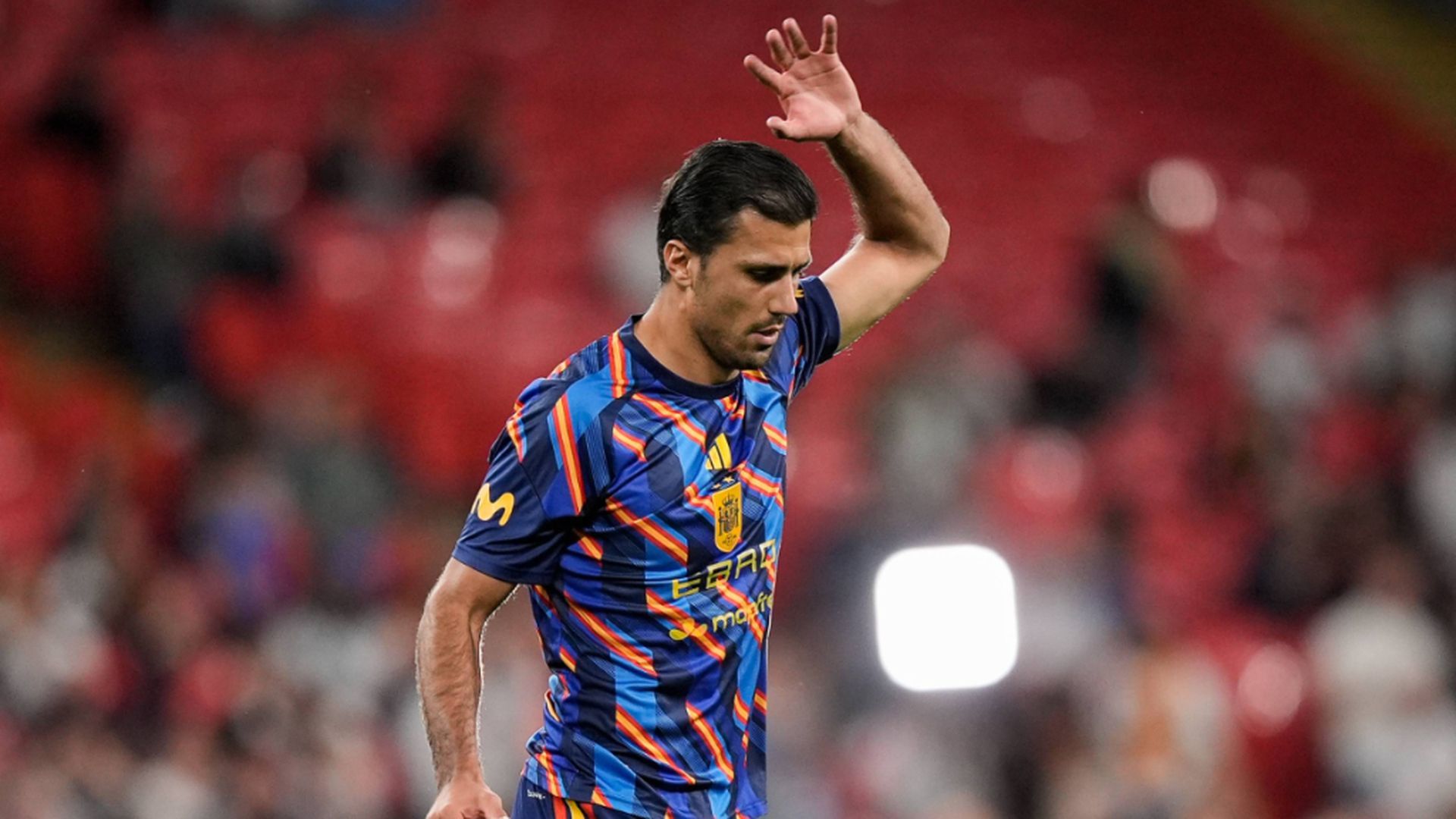 Rodri, en Wembley Rodri, en Wembley