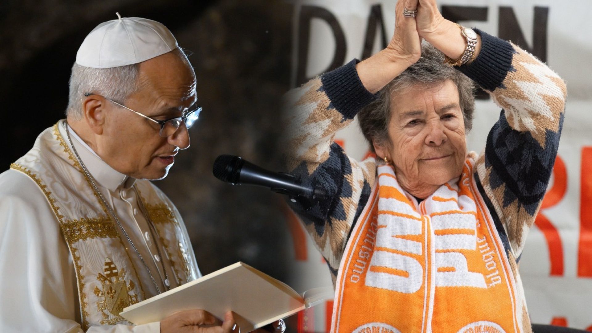 El papa ante el desahucio de Maricarmen: "Tenemos que exigir a los líderes políticos que busquen soluciones" El papa ante el desahucio de Maricarmen: "Tenemos que exigir a los líderes políticos que busquen soluciones"