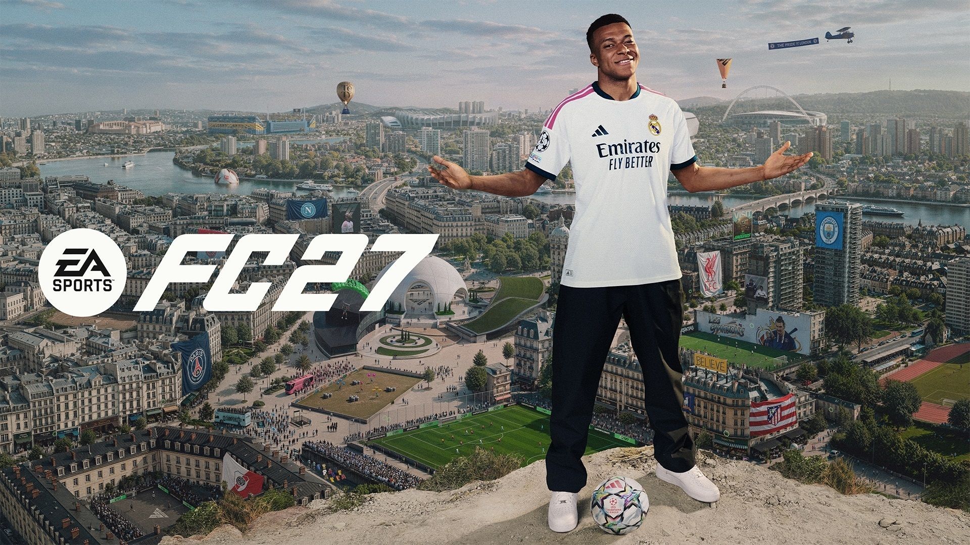 FC 27 con Kylian Mbappe al frente FC 27 con Kylian Mbappe al frente