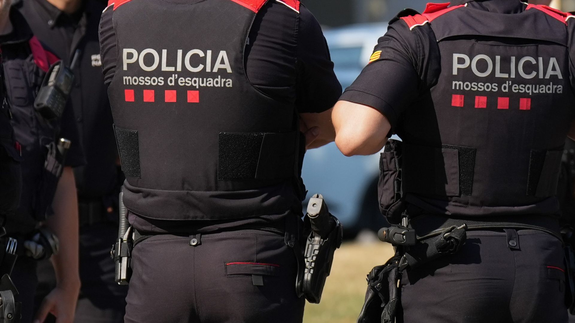 Grupo de los Mossos d'Esquadra