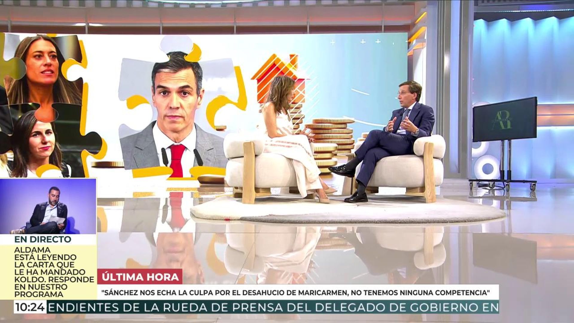 La entrevista completa de José Luis Martínez-Almeida, alcalde de Madrid, en 'El Programa de Ana Rosa'