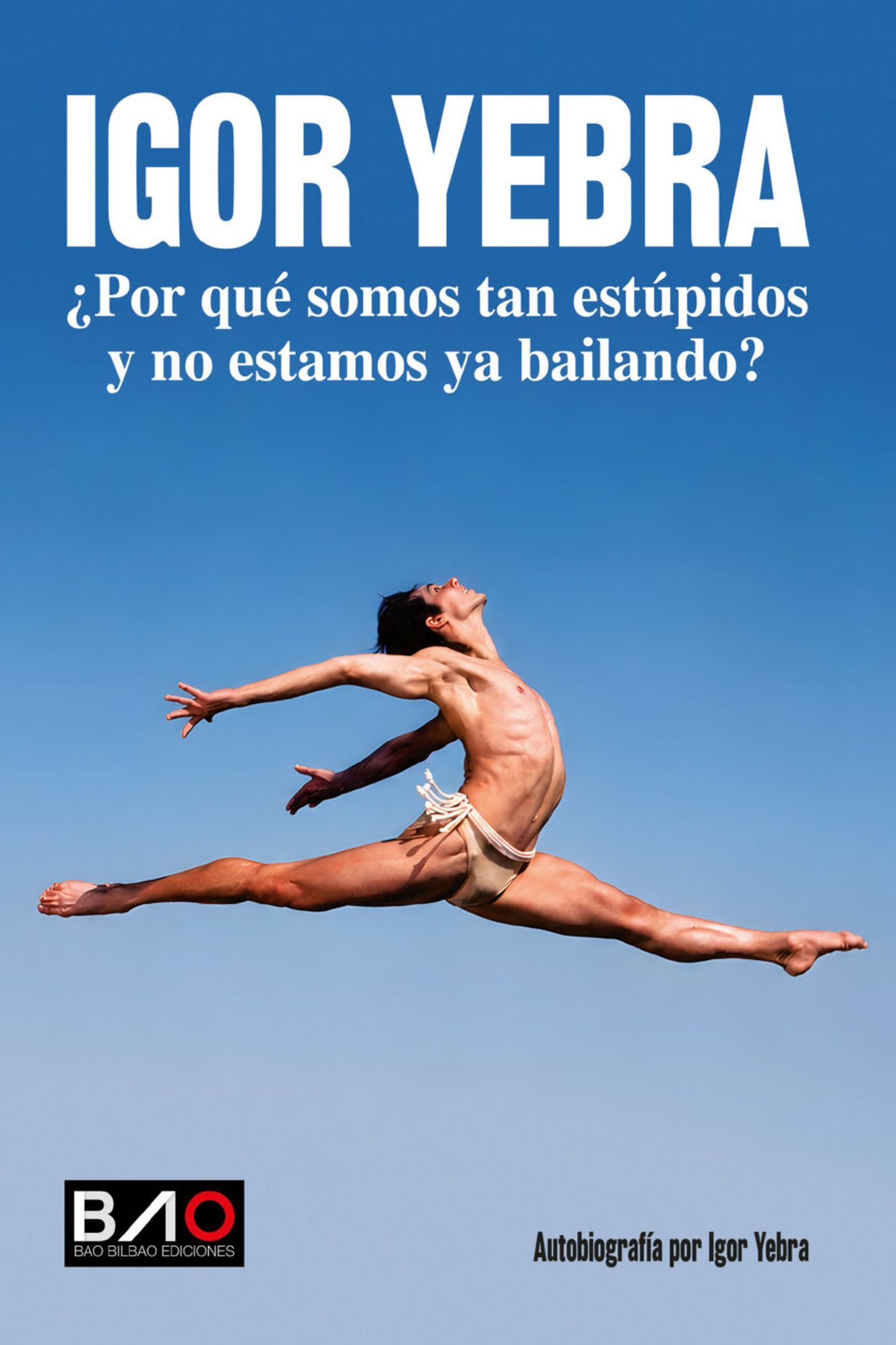 La portada del libro de Igor Yebra