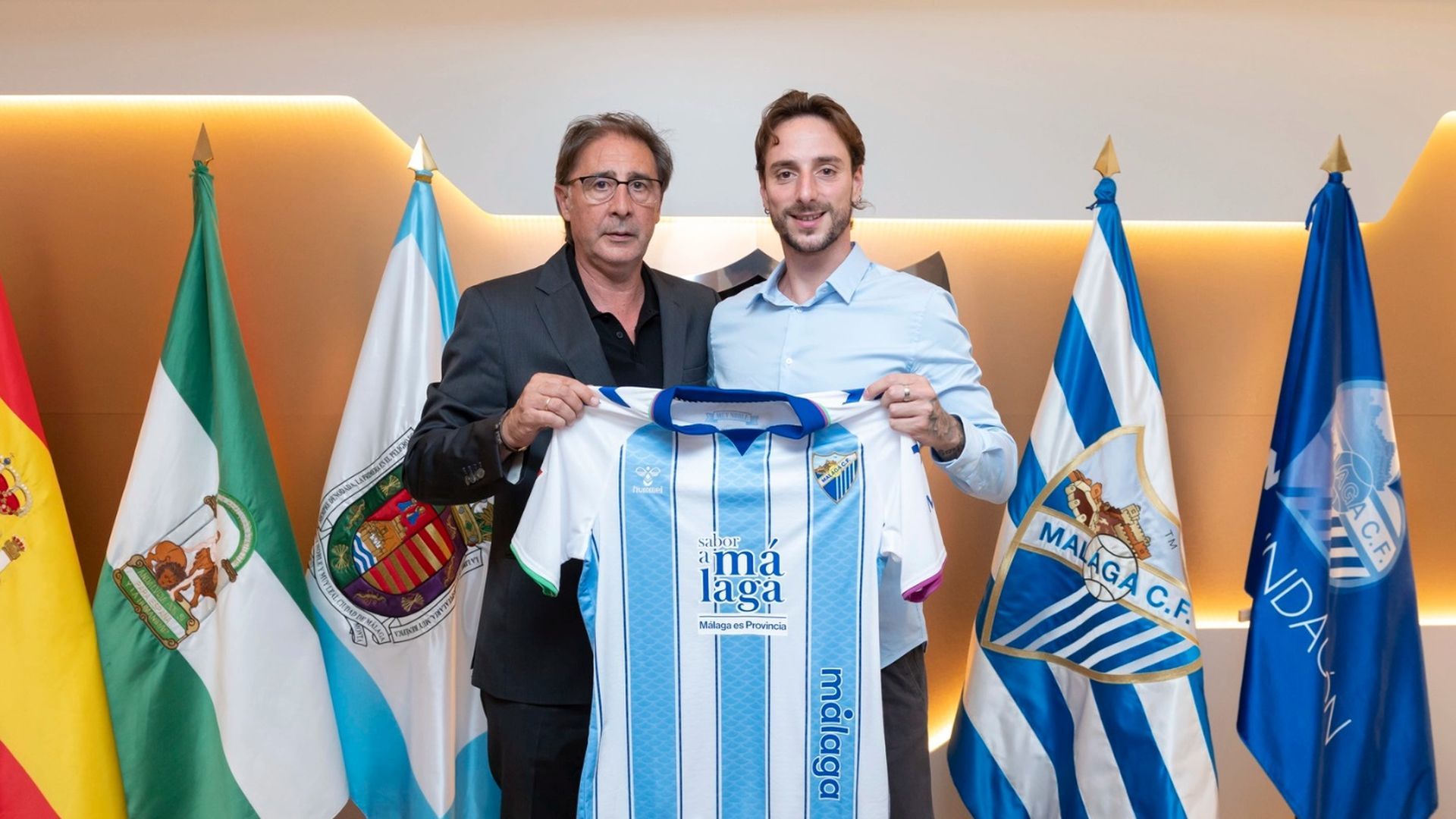 Loren Juarros y Fernando Calero.