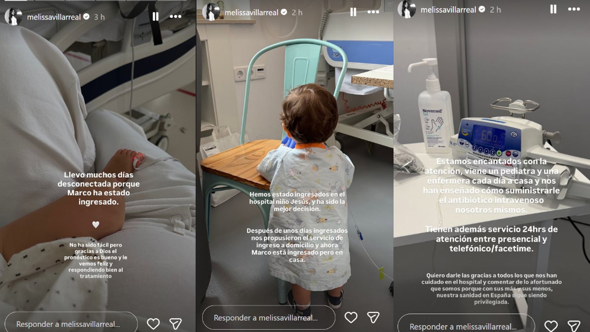 Melissa Villareal revela el ingreso de su hijo