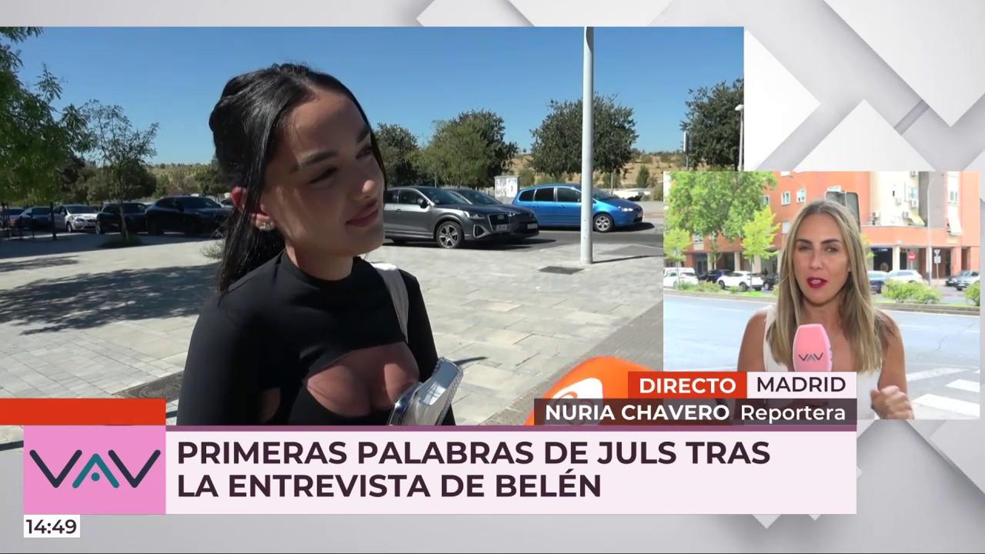 Primeras palabras de Juls Janeiro tras la entrevista de Belén Esteban: "Mi padre la va a denunciar" Primeras palabras de Juls Janeiro tras la entrevista de Belén Esteban: "Mi padre la va a denunciar"