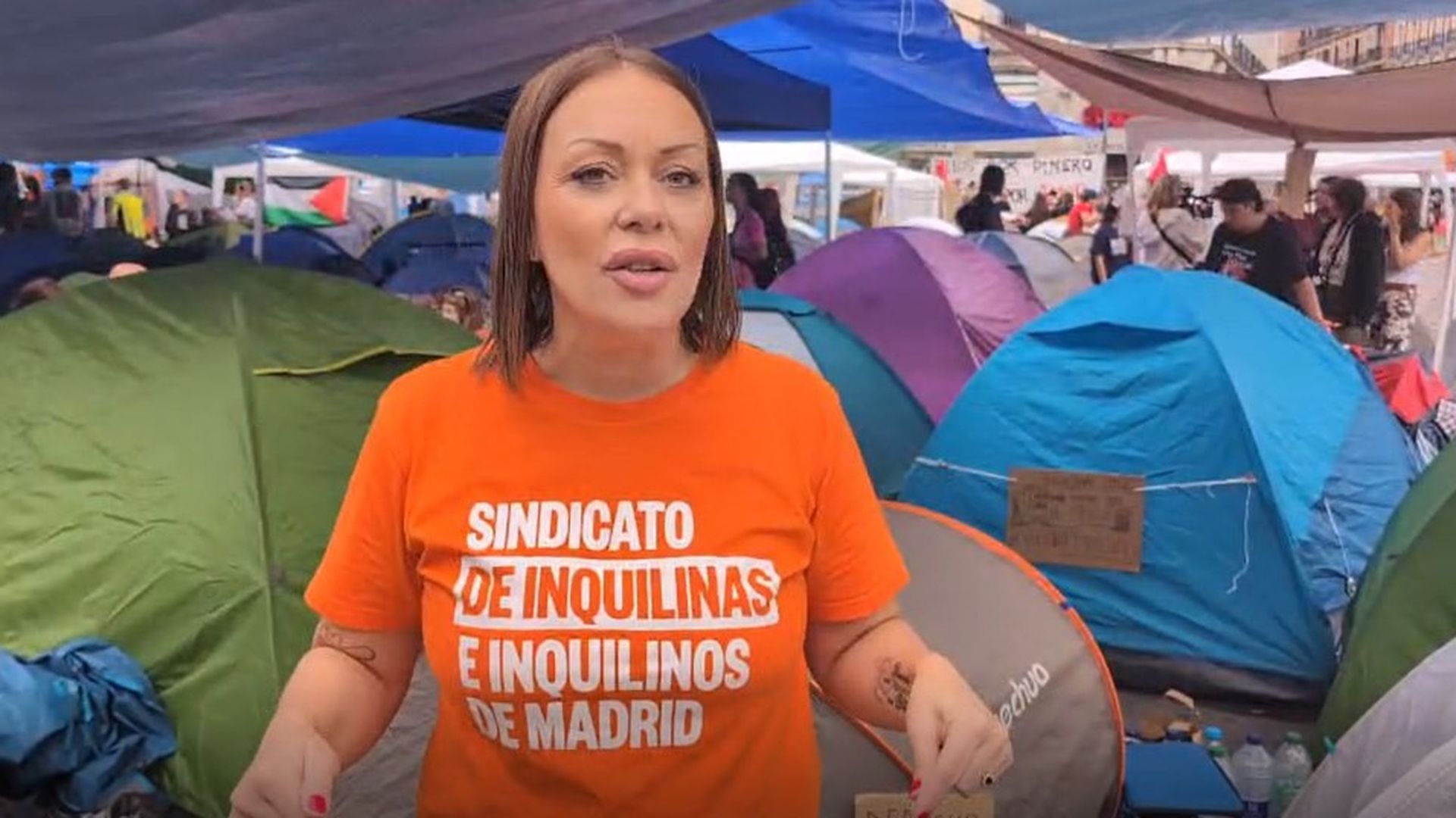 El Sindicato de Inquilinas advierte que si no se aprueba el decreto seguirán acampados: "El conflicto se irá elevando"