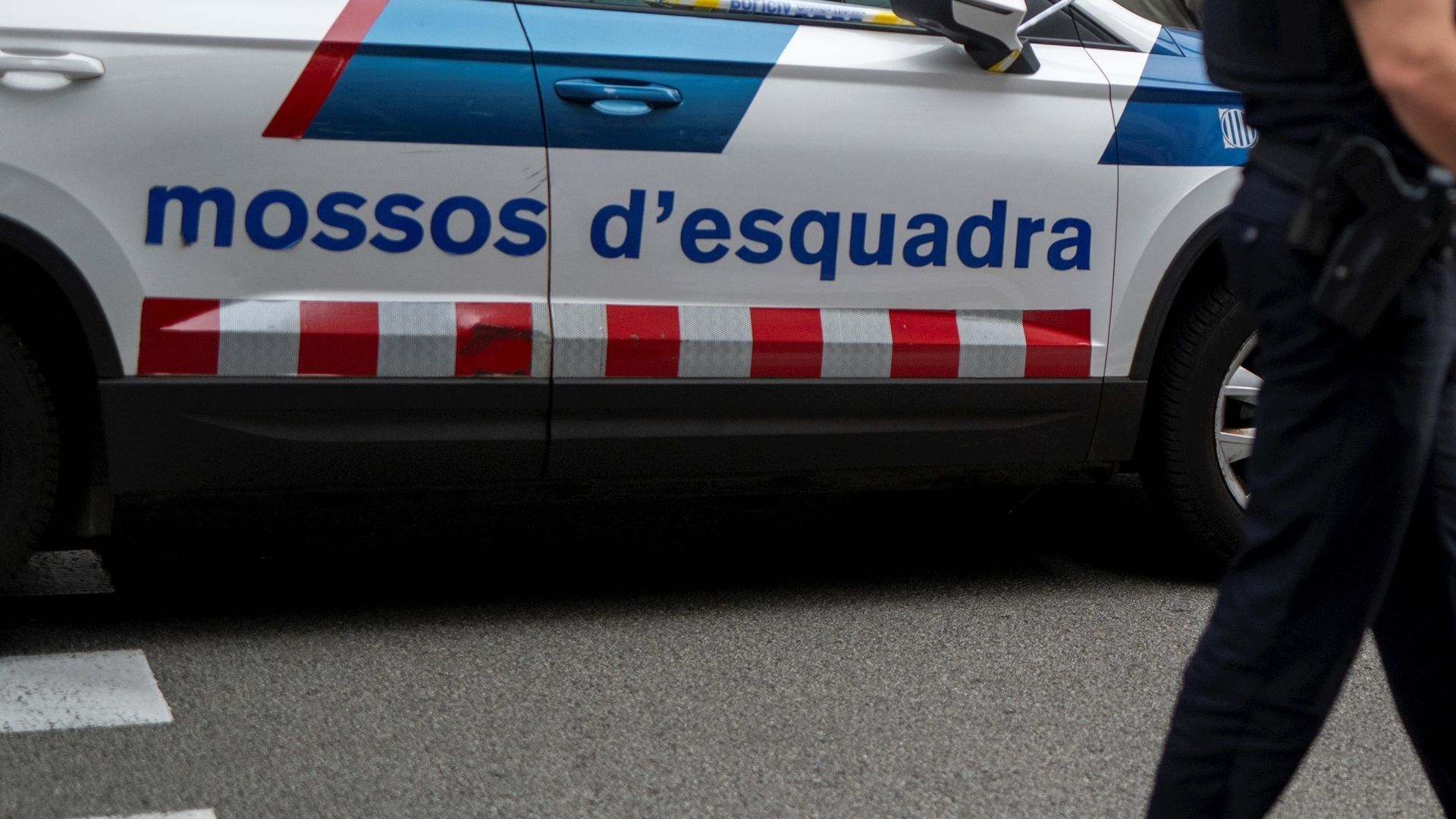 Vehículo de los Mossos d'Esquadra