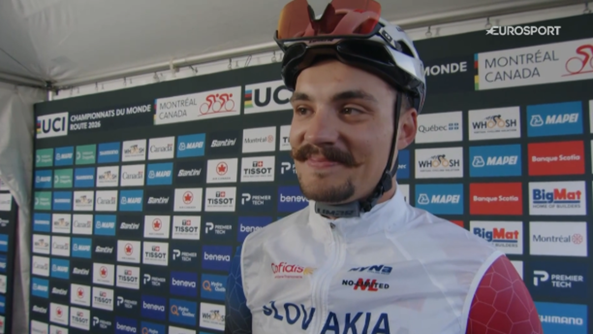 Vladimir Kovacik antes de la carrera en Montreal