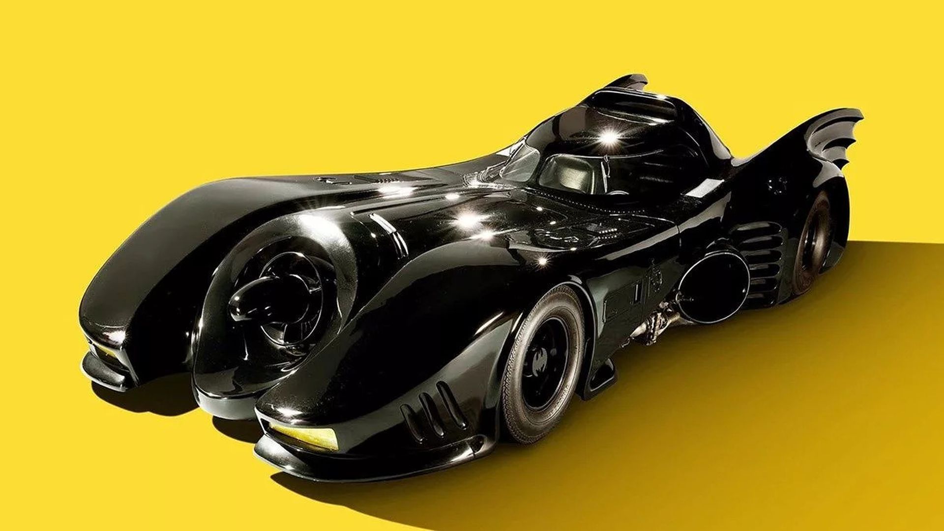 El Batmóvil principal utilizado en 'Batman vuelve'