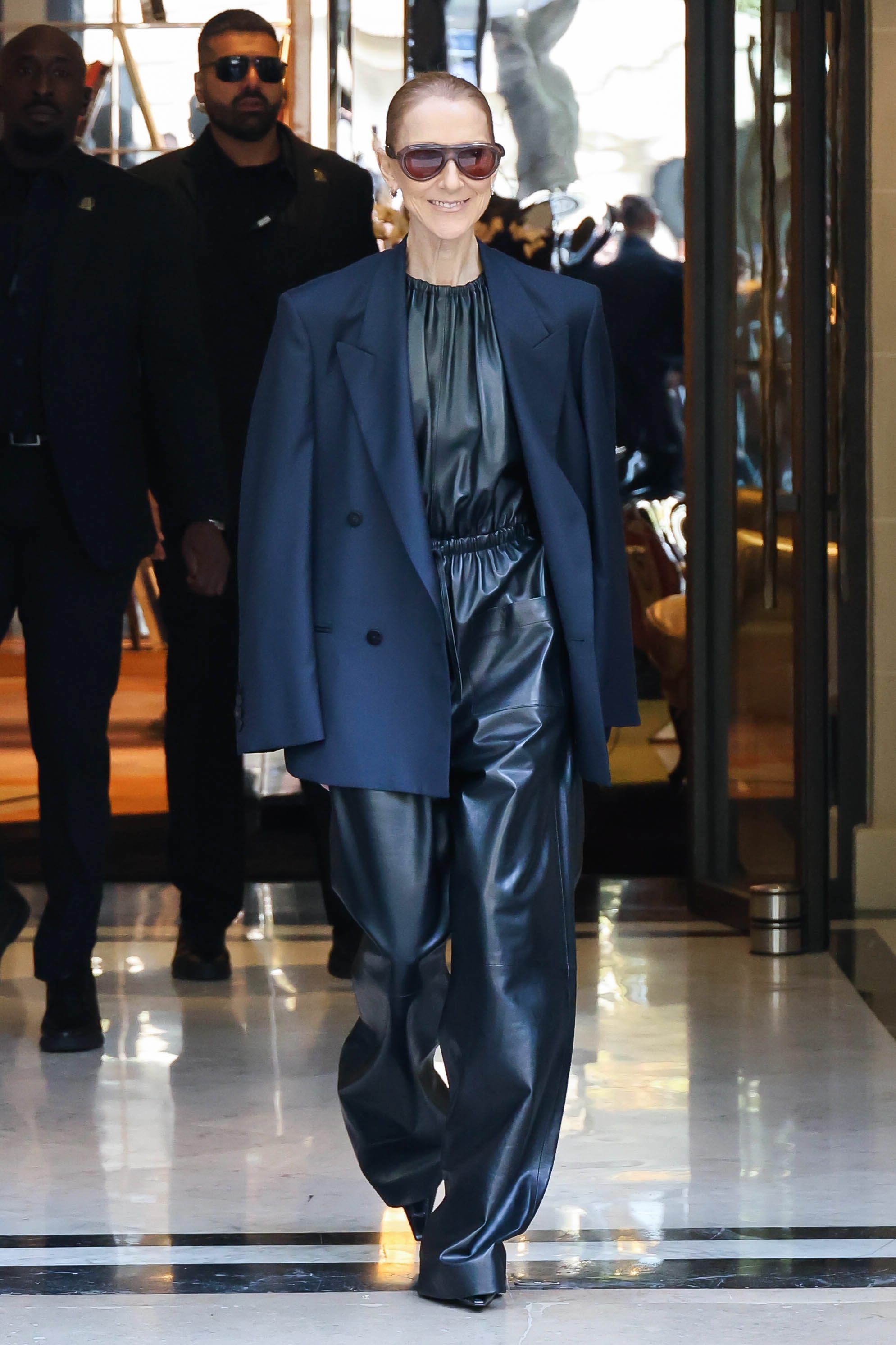 Celine Dion en la Paris Fashion Week