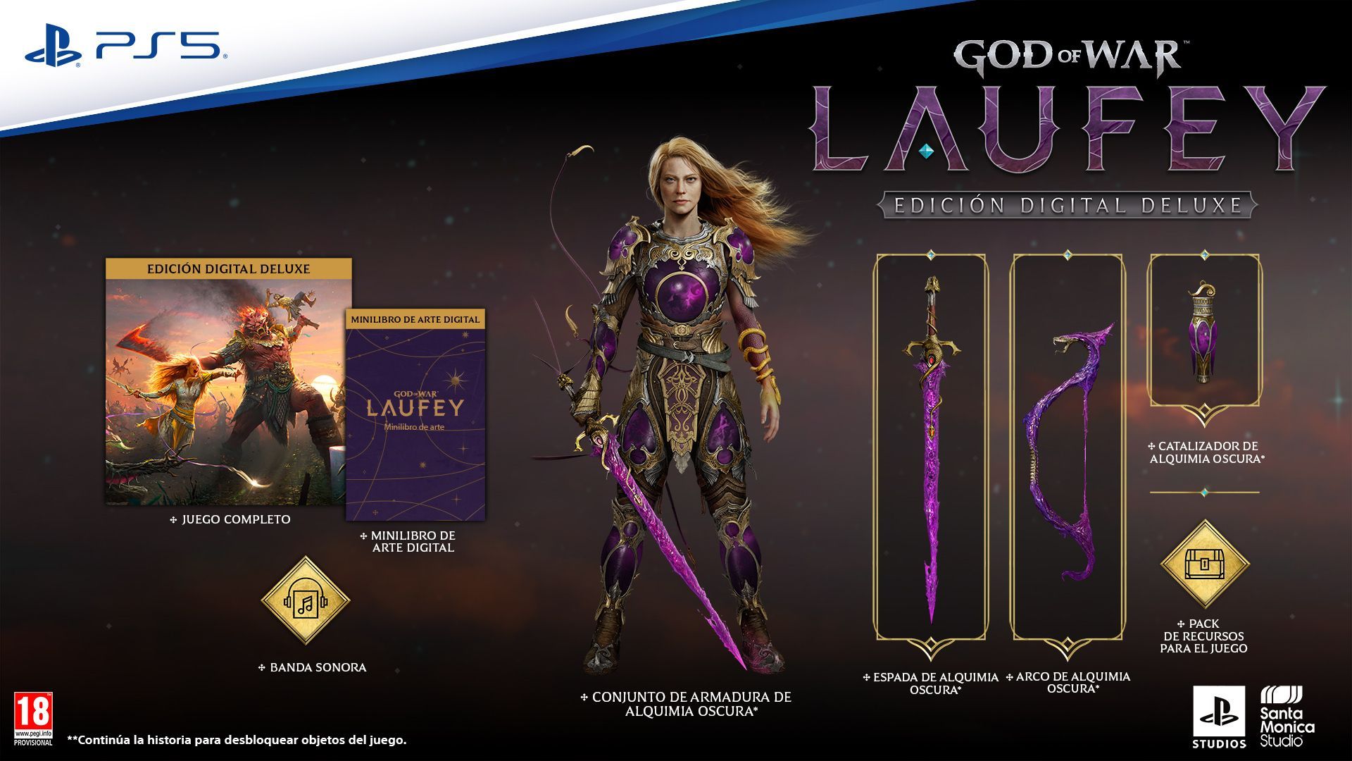 God of War Laufey Edición Digital Deluxe