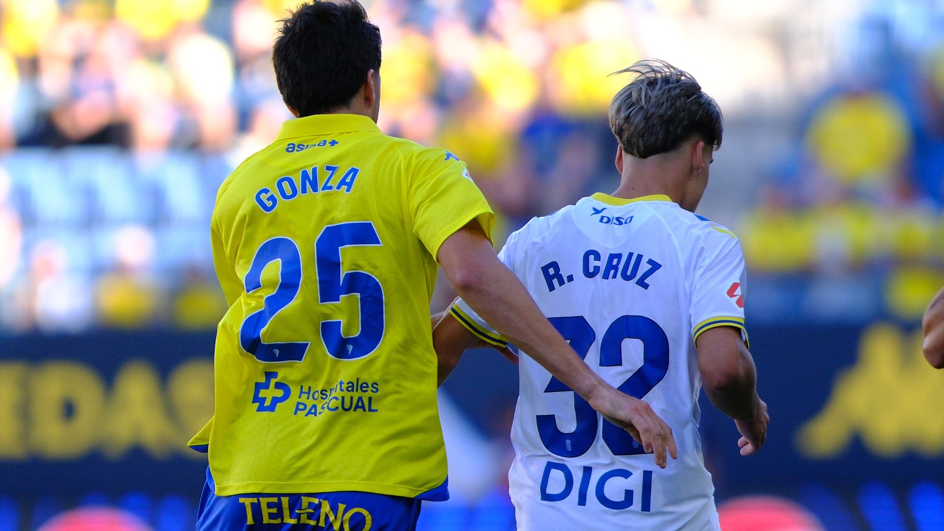 Gonzalo Petit, en el Cádiz-Las Palmas
