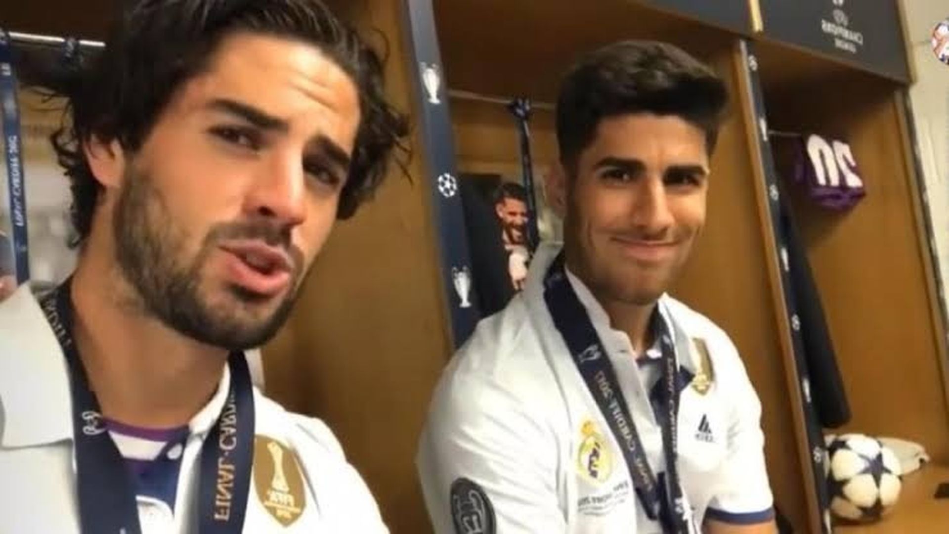 Isco Alarcón junto a Marco Asensio Isco Alarcón junto a Marco Asensio