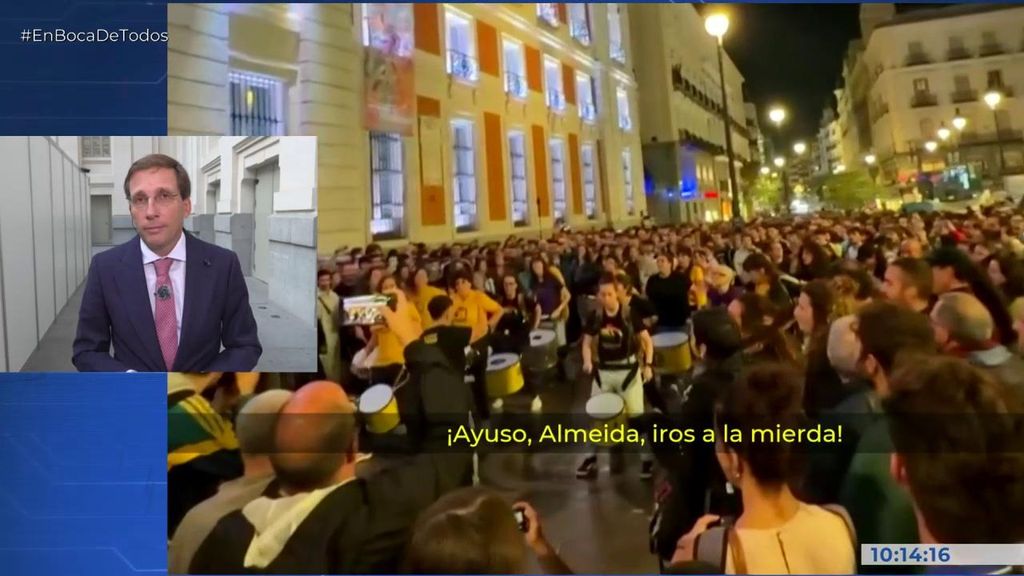 José Luis Martínez-Almeida: “Para la izquierda Maricarmen es un señuelo electoral”