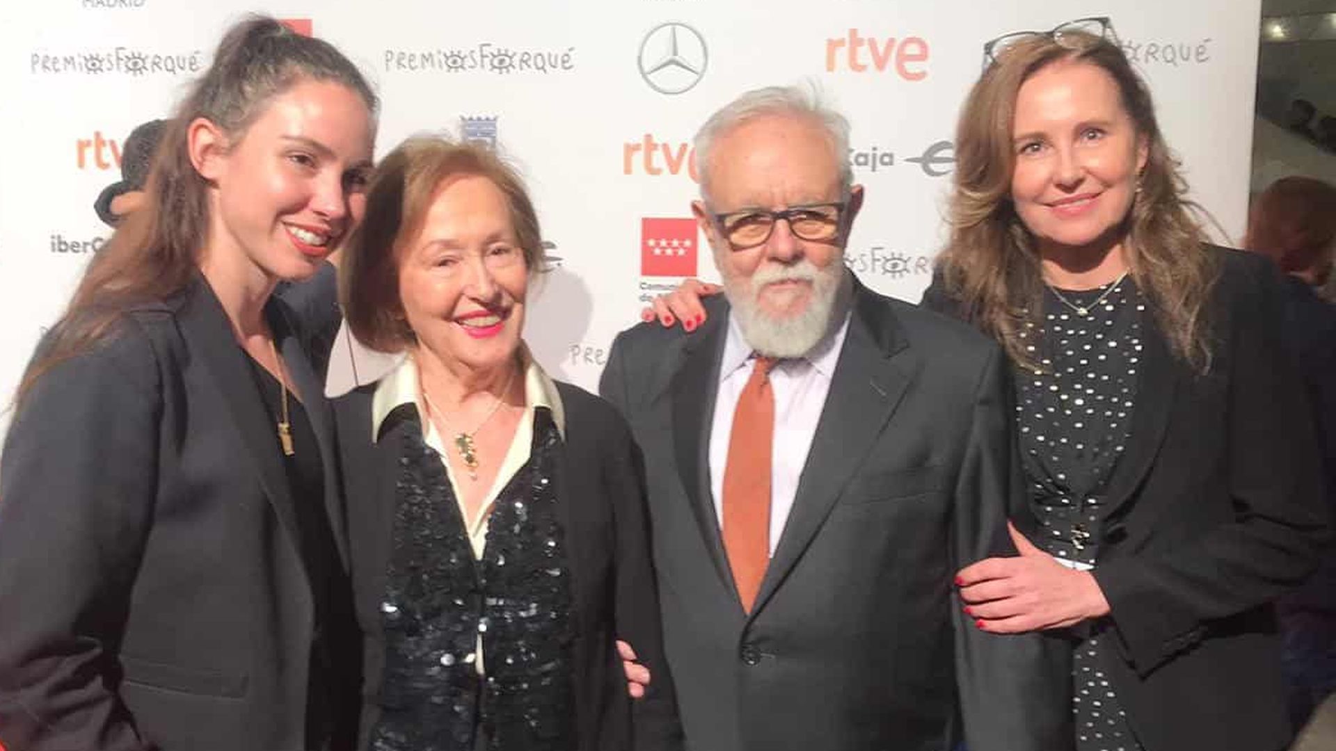 La familia del director de cine Gonzalo Suárez La familia del director de cine Gonzalo Suárez