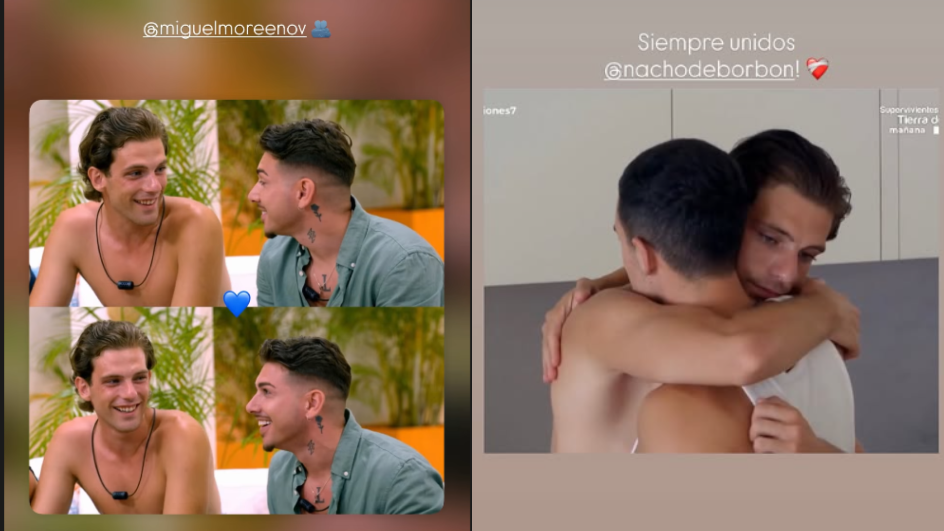 La publicación de Nacho en redes sociales