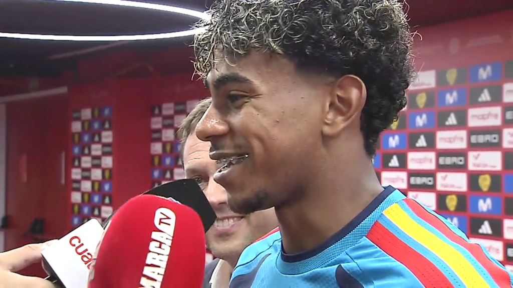 Lamine Yamal solo hay uno: acaba de hacer uno de sus mejores partidos y dice esto sobre el Balón de Oro al terminar