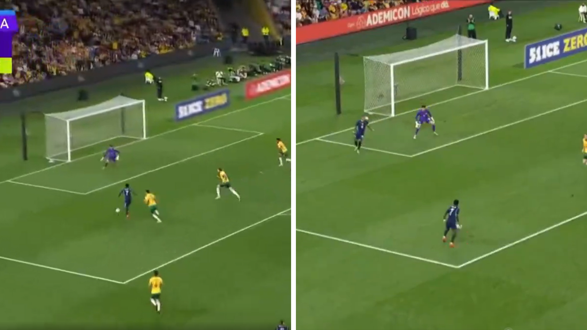Los fallos de Vinícius en el partido de Brasil ante Australia Los fallos de Vinícius en el partido de Brasil ante Australia