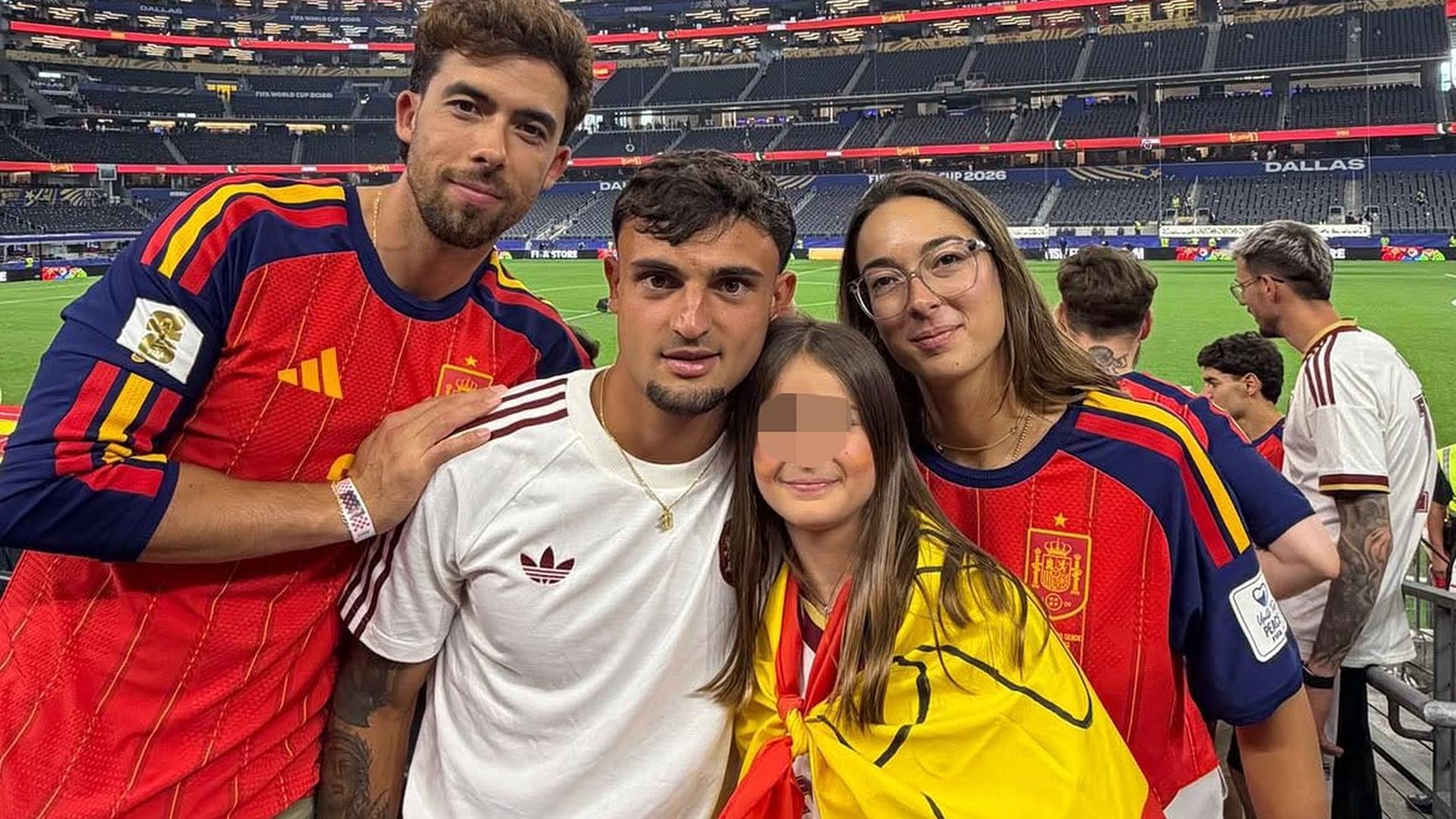 Marc Pubill y sus hermanos, Nacho, Maria y Vinyet