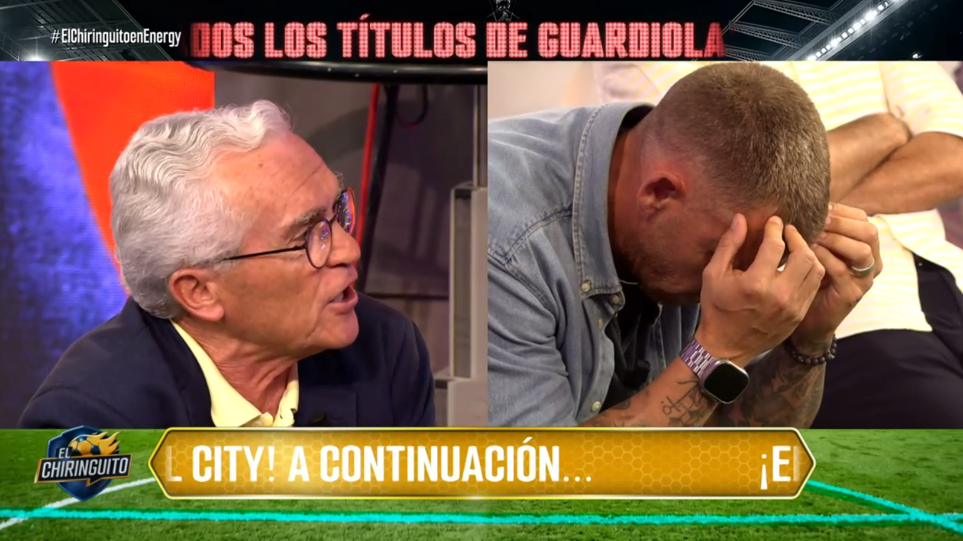 Paco García Caridad, en El Chiringuito