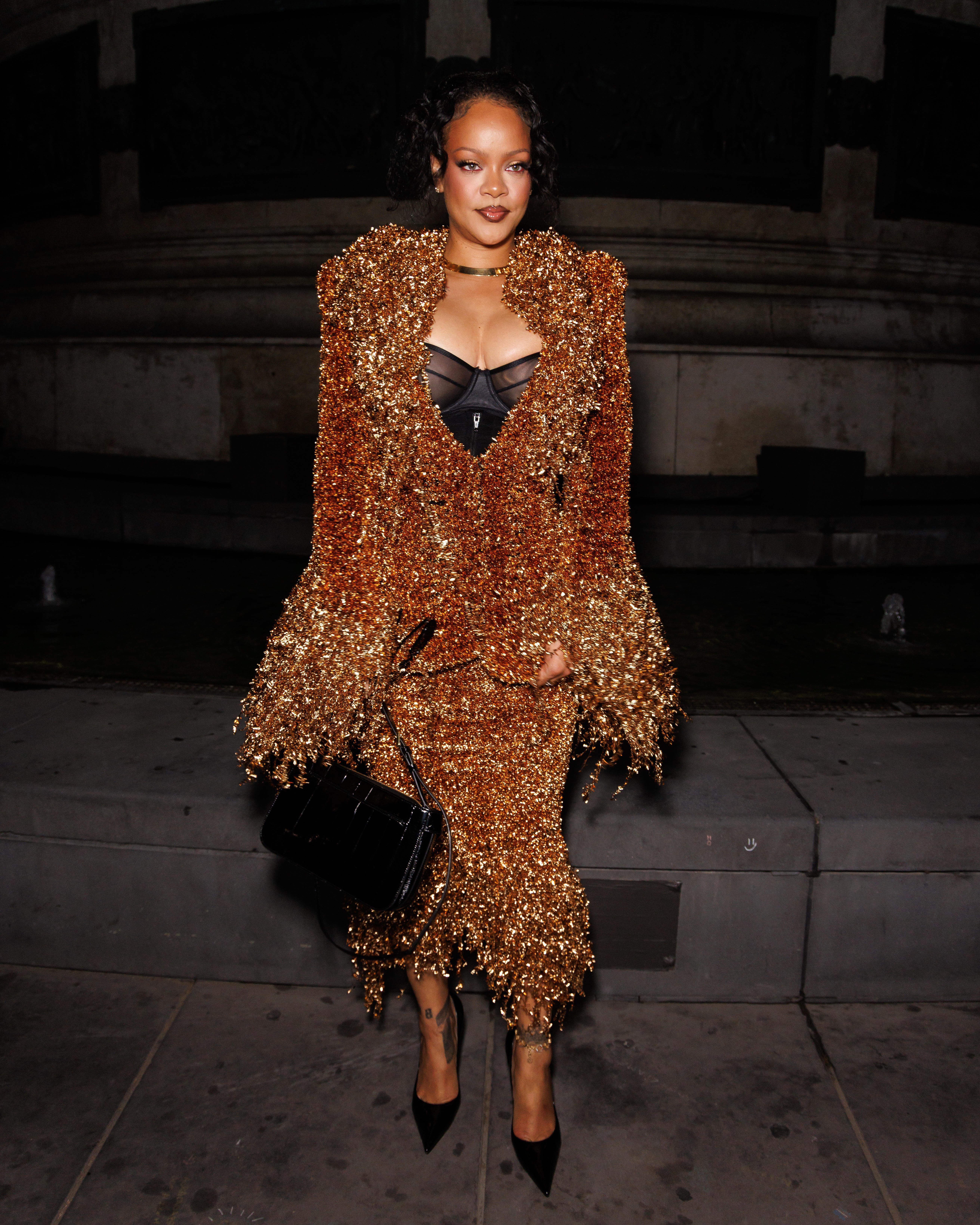Rihanna en la Paris Fashion Week