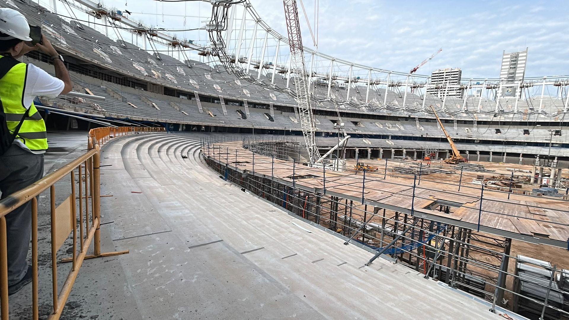 Así está el Nou Mestalla por dentro a 10 meses de su conclusión