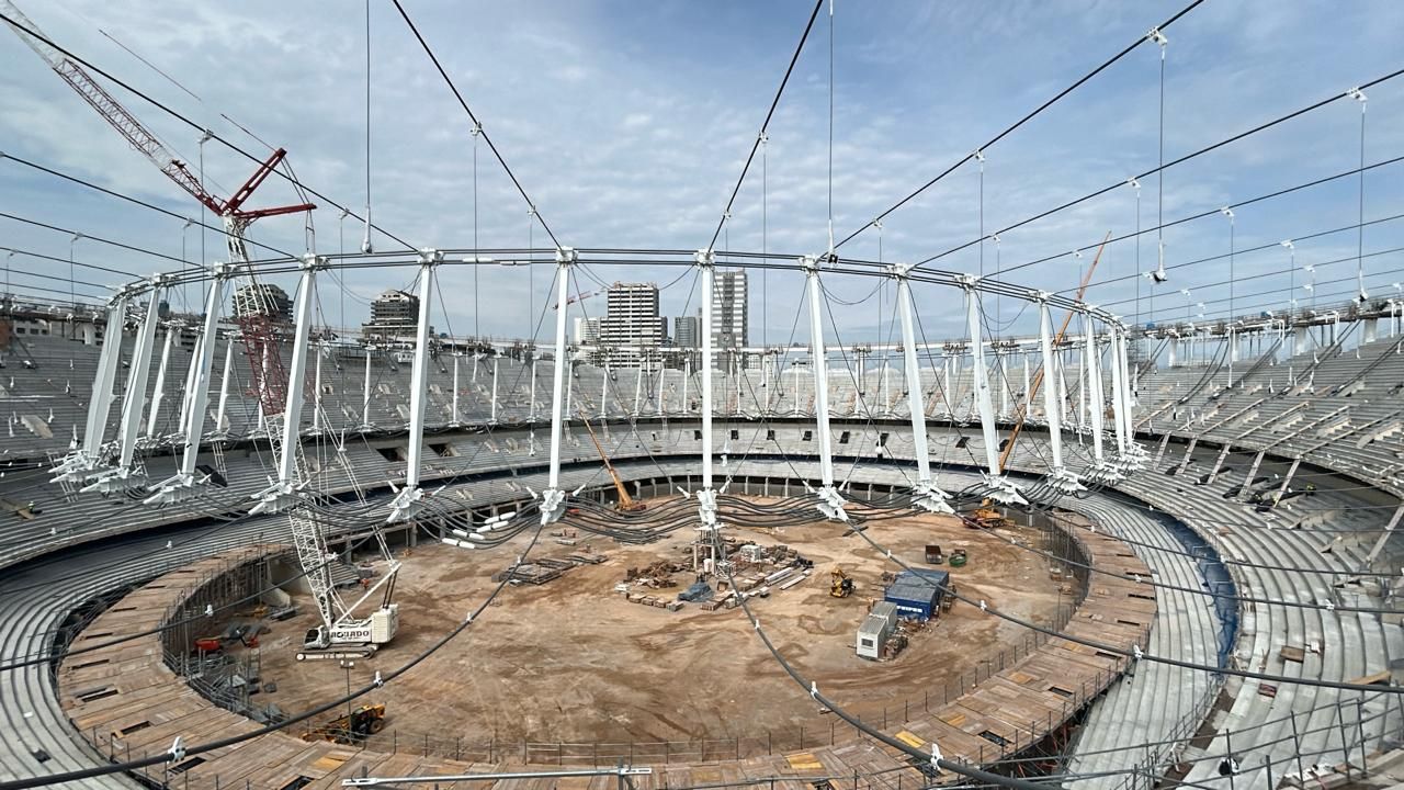 Así está el Nou Mestalla por dentro a 10 meses de su conclusión